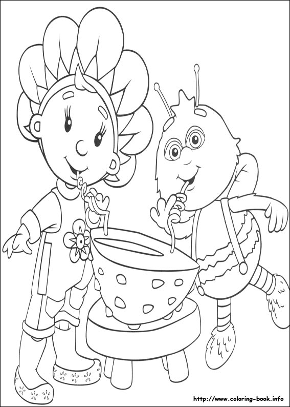 Fifi and the Flowertots coloring picture