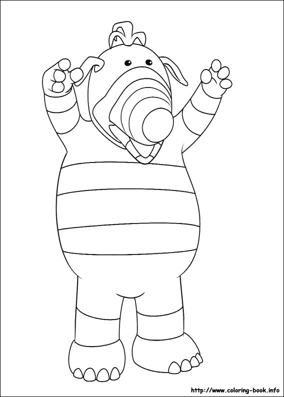 Fimbles coloring picture