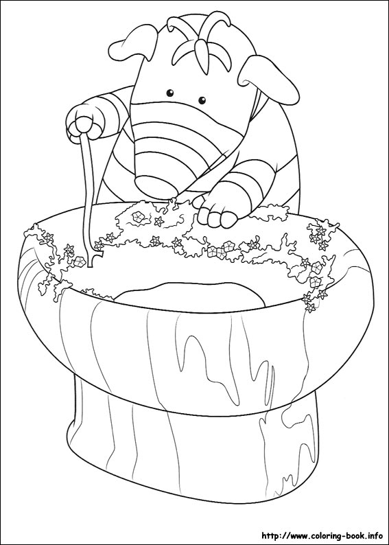 Fimbles coloring picture