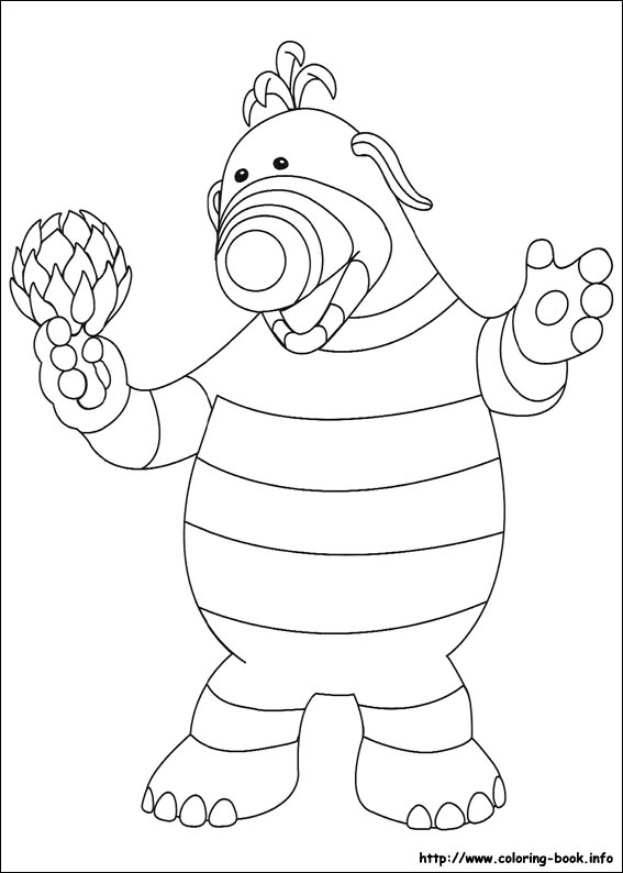 Fimbles coloring picture