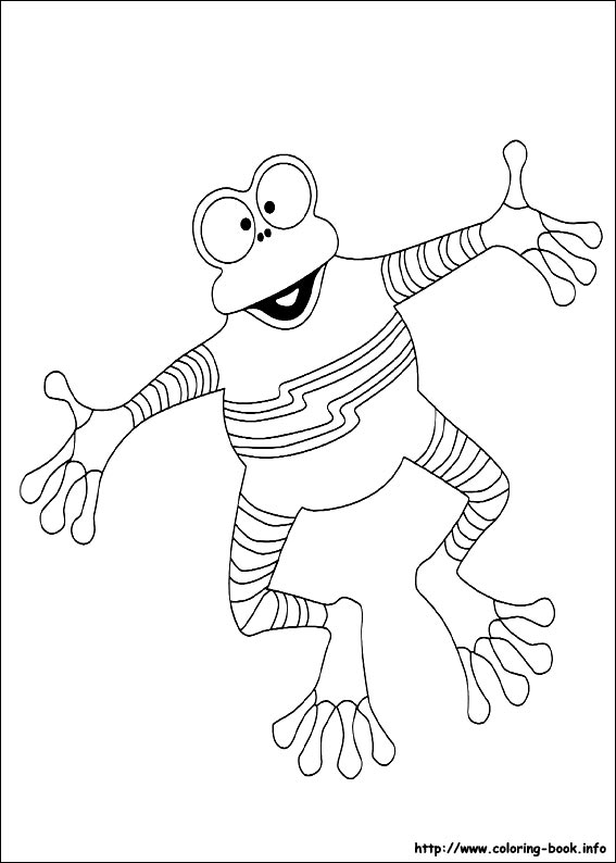 Fimbles coloring picture