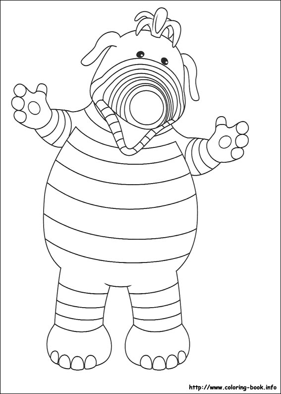 Fimbles coloring picture