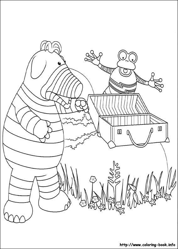 Fimbles coloring picture