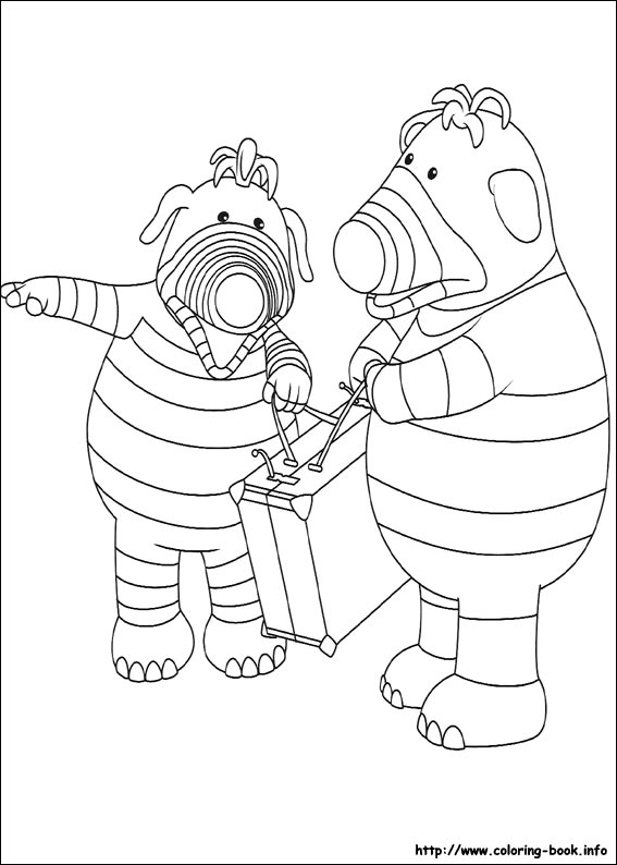 Fimbles coloring picture