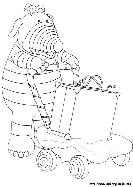 Fimbles coloring picture