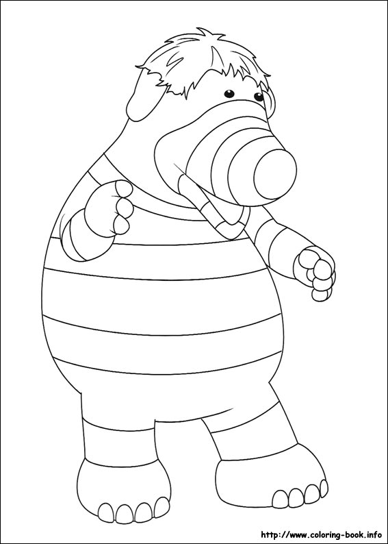 Fimbles coloring picture