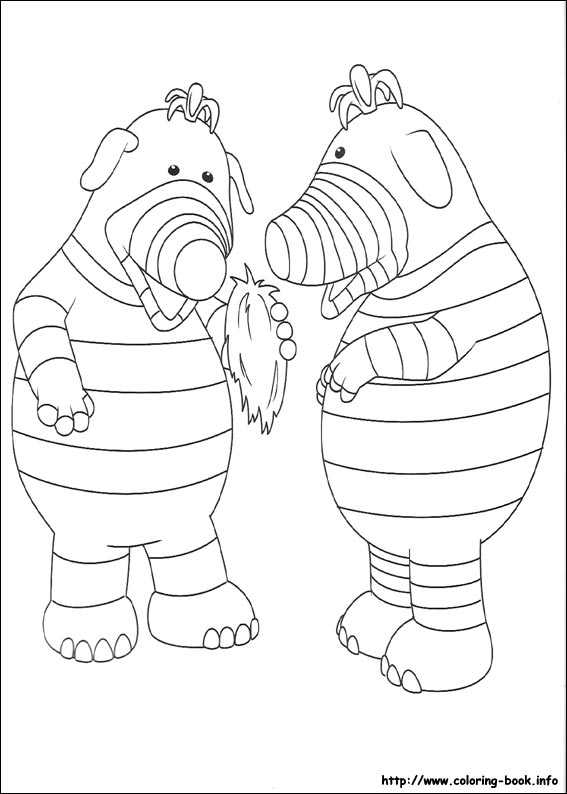 Fimbles coloring picture