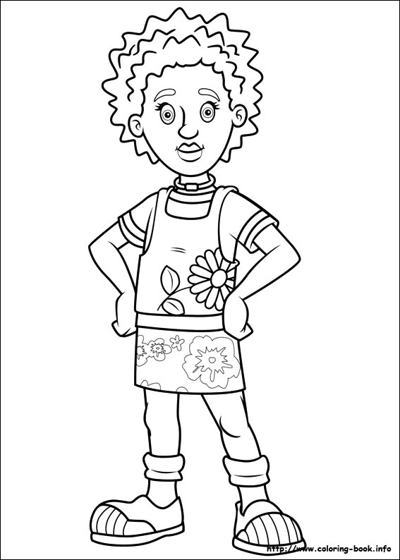 Fireman Sam coloring picture