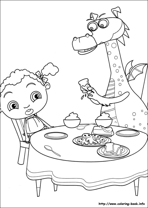 Franny's Feet coloring picture