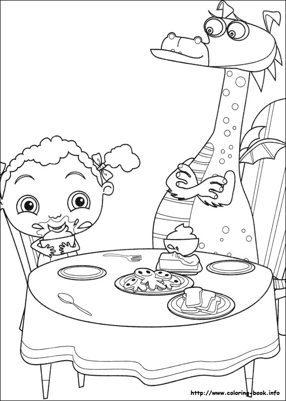 Franny's Feet coloring picture