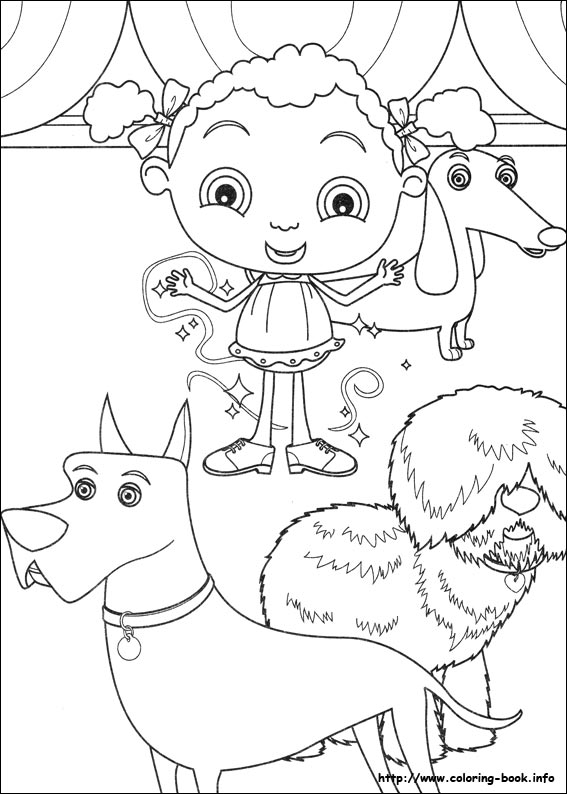 Franny's Feet coloring picture