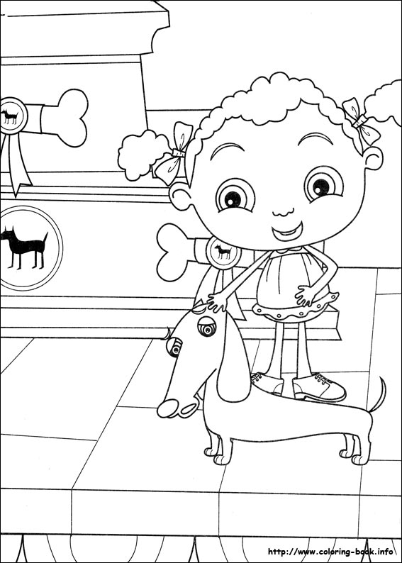 Franny's Feet coloring picture