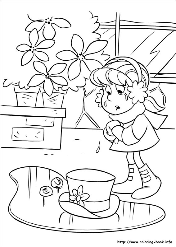 Frosty the snowman coloring picture