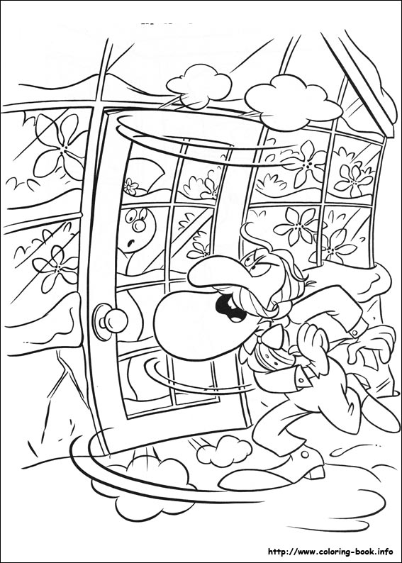 Frosty the snowman coloring picture