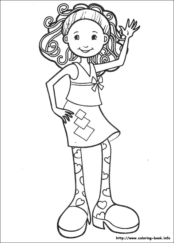 Groovy Girls coloring picture