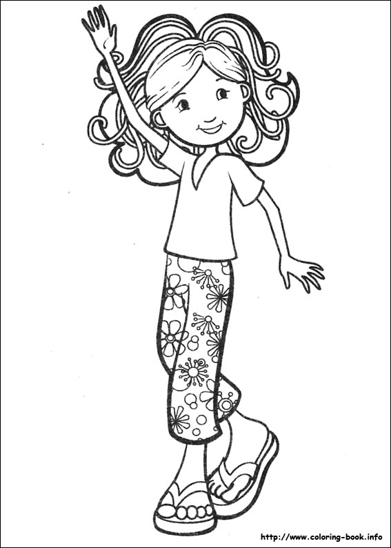 Groovy Girls coloring picture