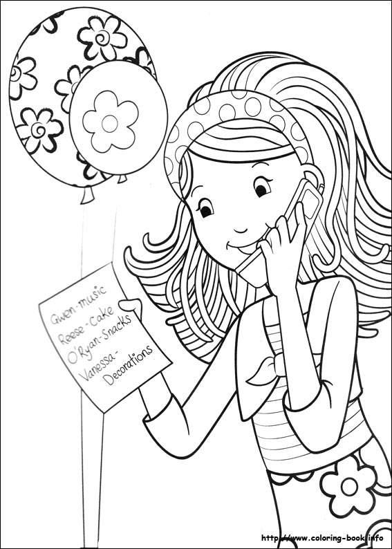 Groovy Girls coloring picture