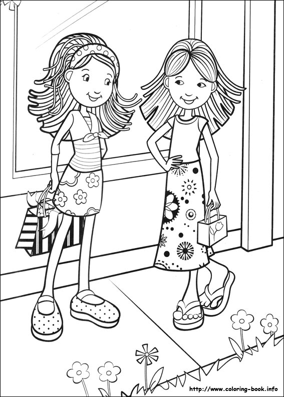 Groovy Girls coloring picture