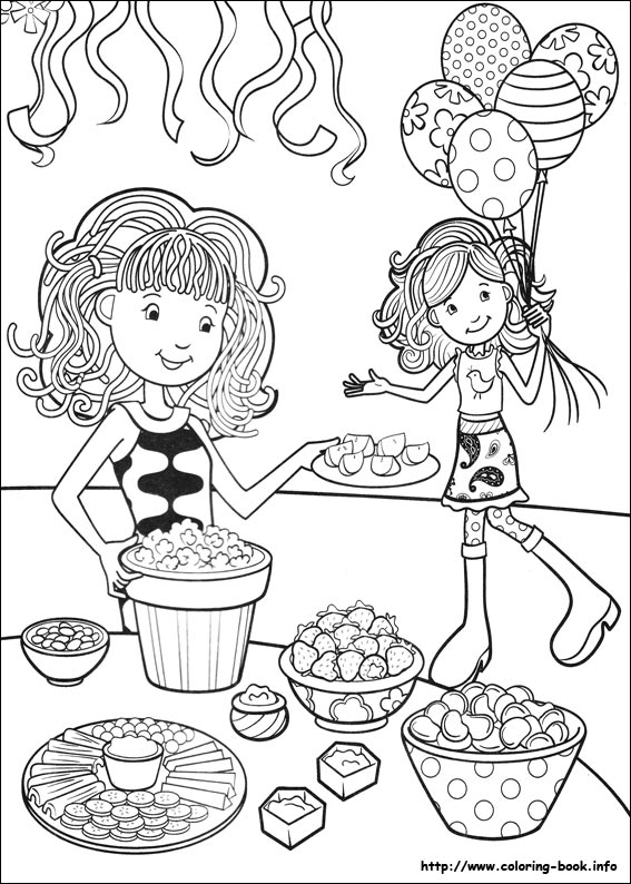 Groovy Girls coloring picture