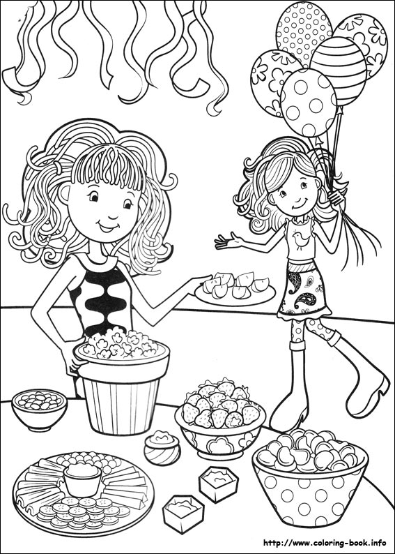 Groovy Girls coloring picture