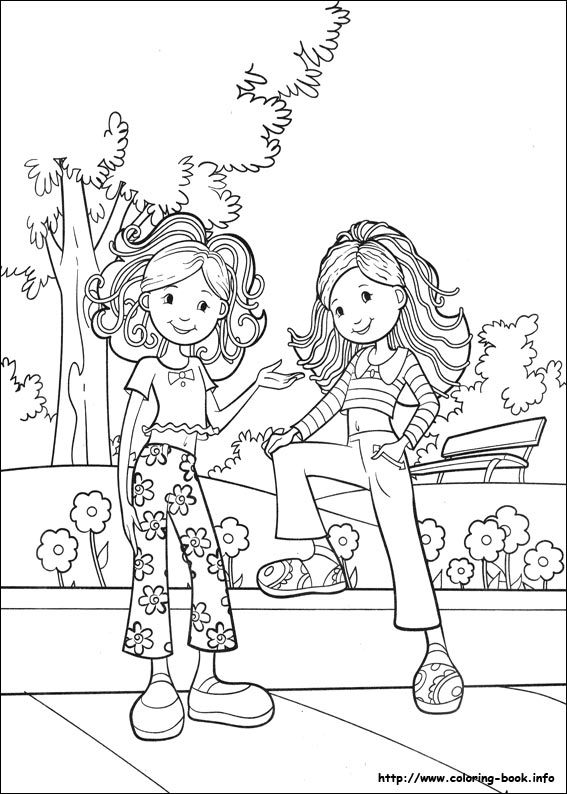 Groovy Girls coloring picture