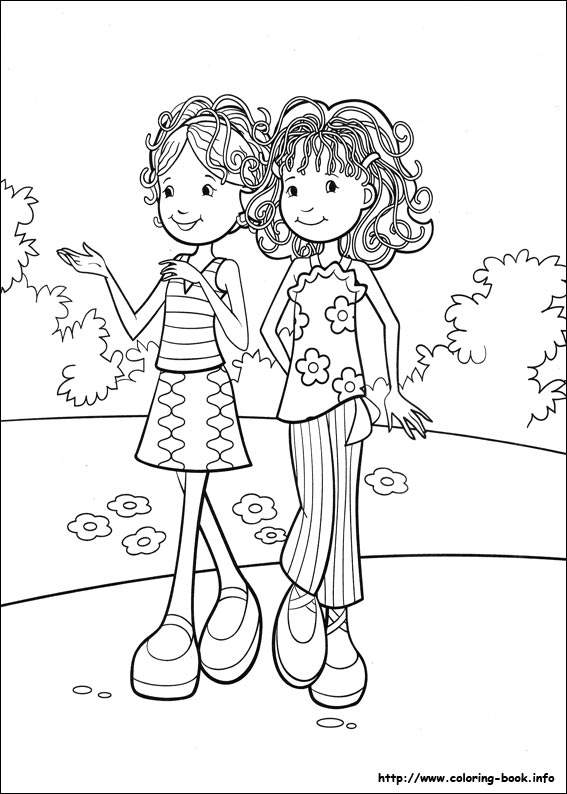 Groovy Girls coloring picture