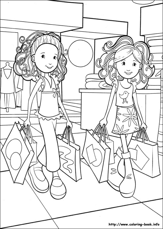 Groovy Girls coloring picture