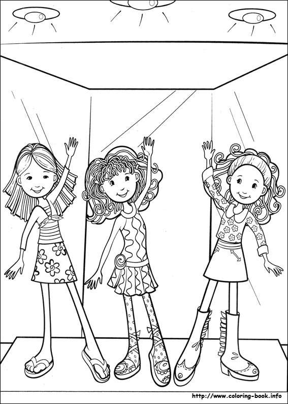 Groovy Girls coloring picture