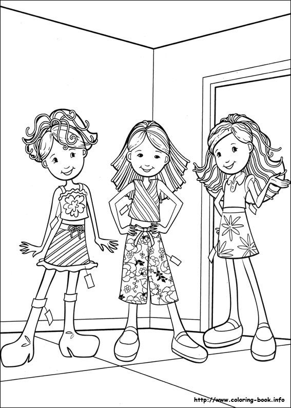 Groovy Girls coloring picture