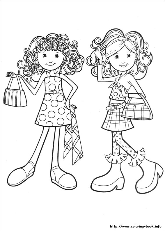 Groovy Girls coloring picture