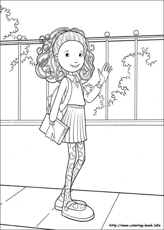 Groovy Girls coloring picture