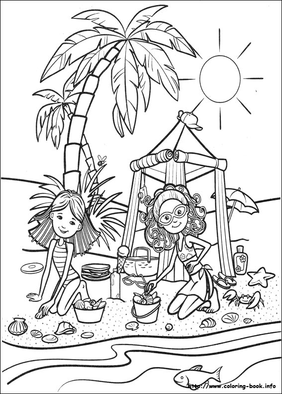 Groovy Girls coloring picture