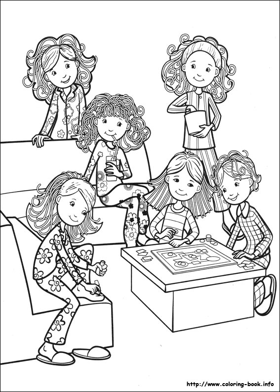 Groovy Girls coloring picture