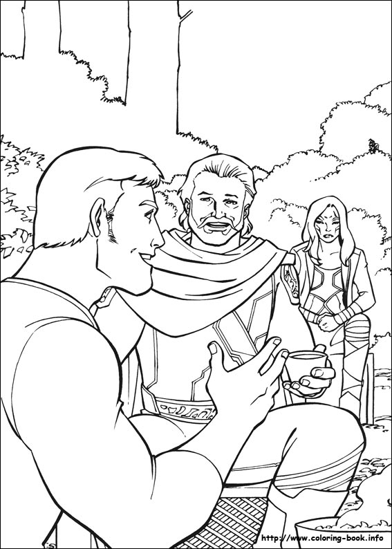 Guardians of the Galaxy coloring picture