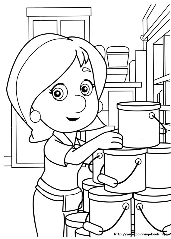 Handy Manny coloring picture