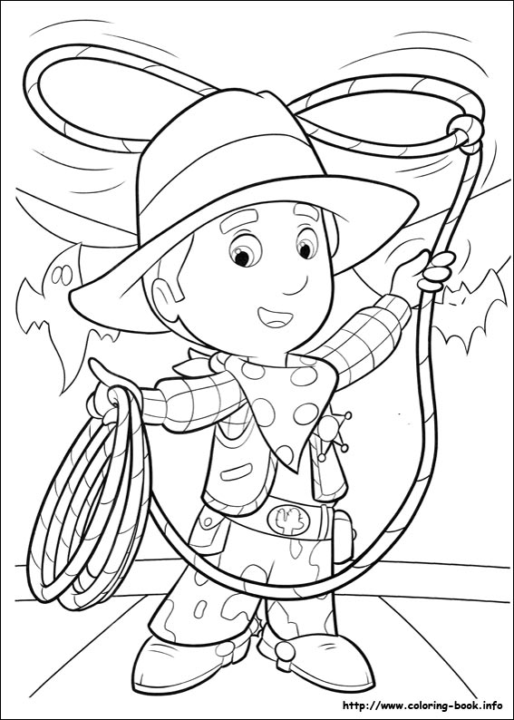 Handy Manny coloring picture