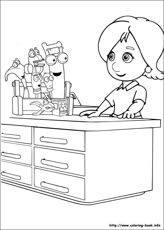 Handy Manny coloring picture