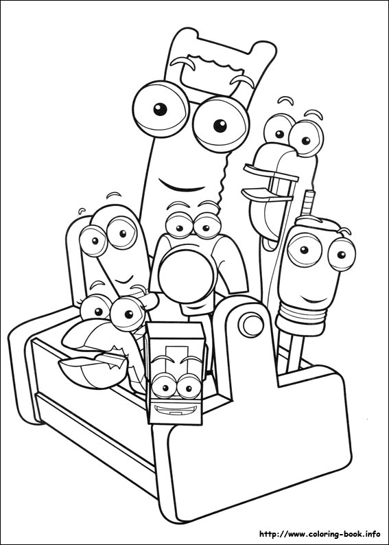 Handy Manny coloring picture