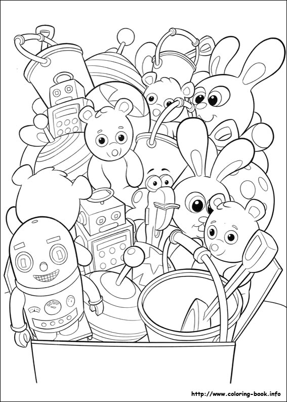 Handy Manny coloring picture