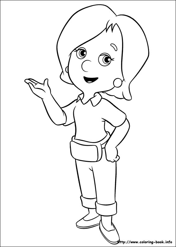 Handy Manny coloring picture