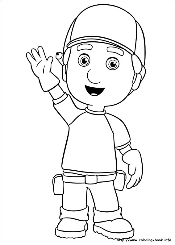 Handy Manny coloring picture