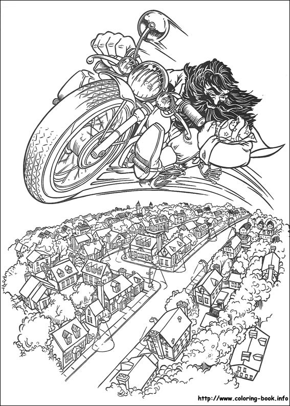 Harry Potter Coloring Picture