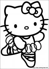 Hello Kitty Coloring Pages Free To Print - Free printable Coloring pages for kids