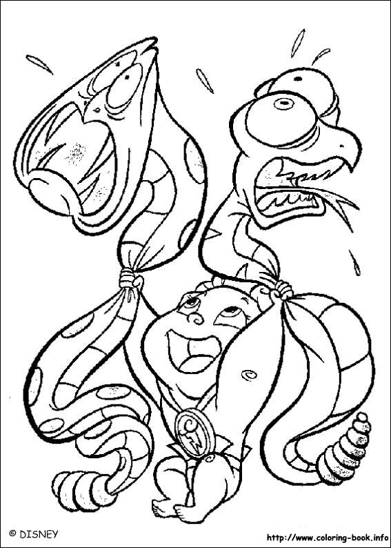 Hercules coloring picture