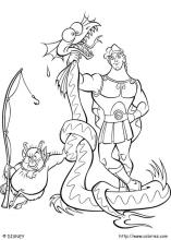 hercules coloring pages