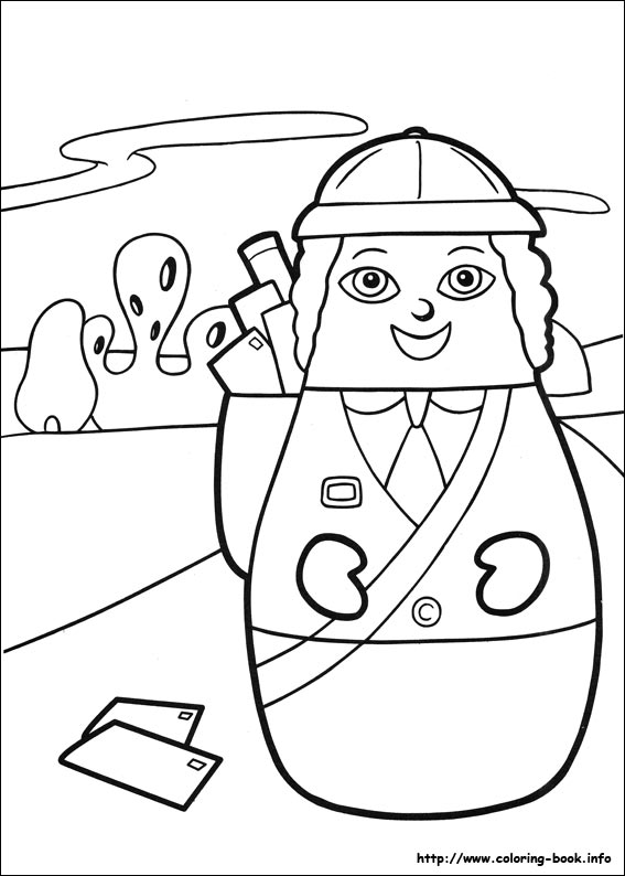 Higglytown Heroes coloring picture