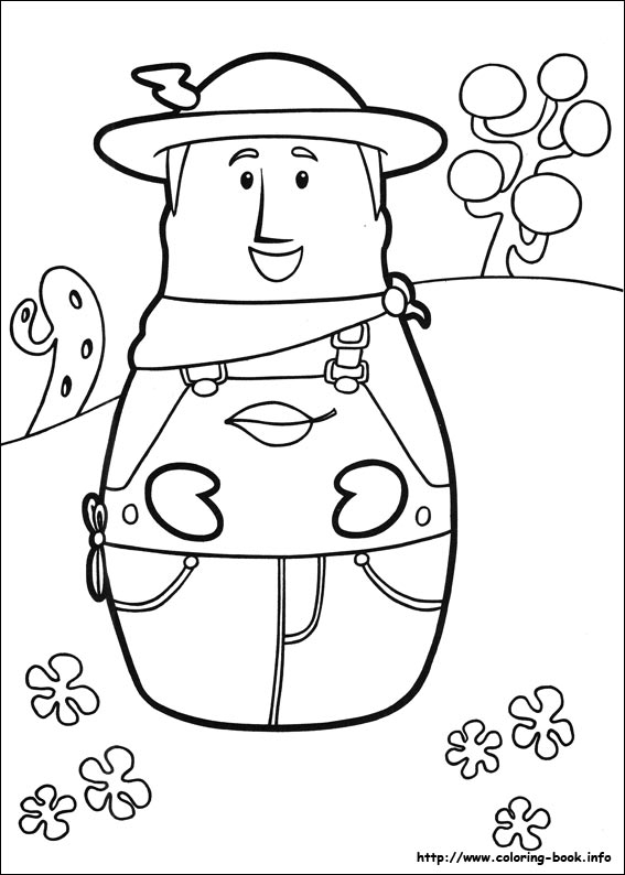 Higglytown Heroes coloring picture