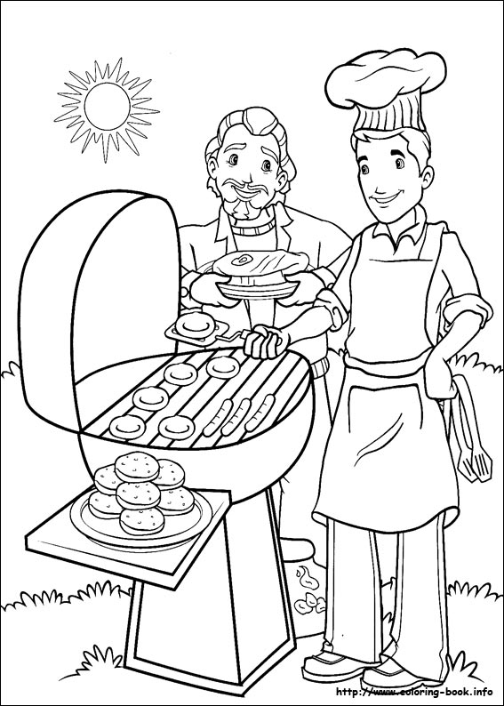 Holly Hobbie coloring picture