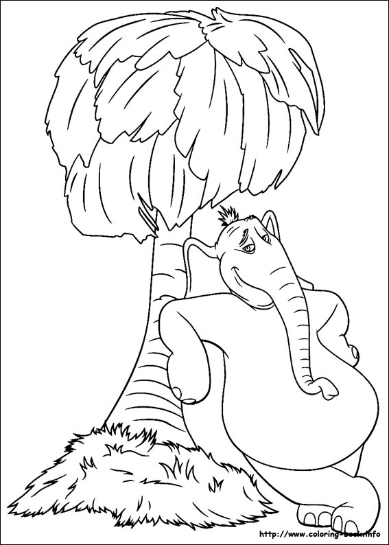 Horton coloring picture