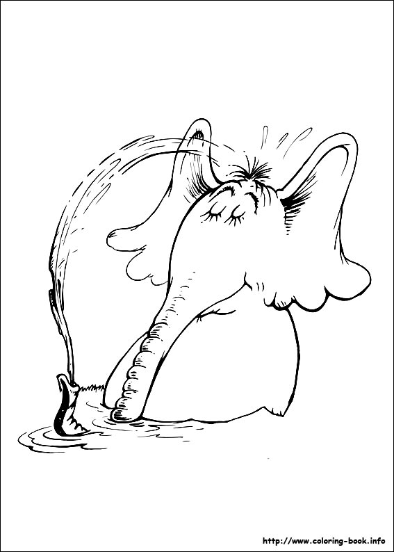 Horton coloring picture